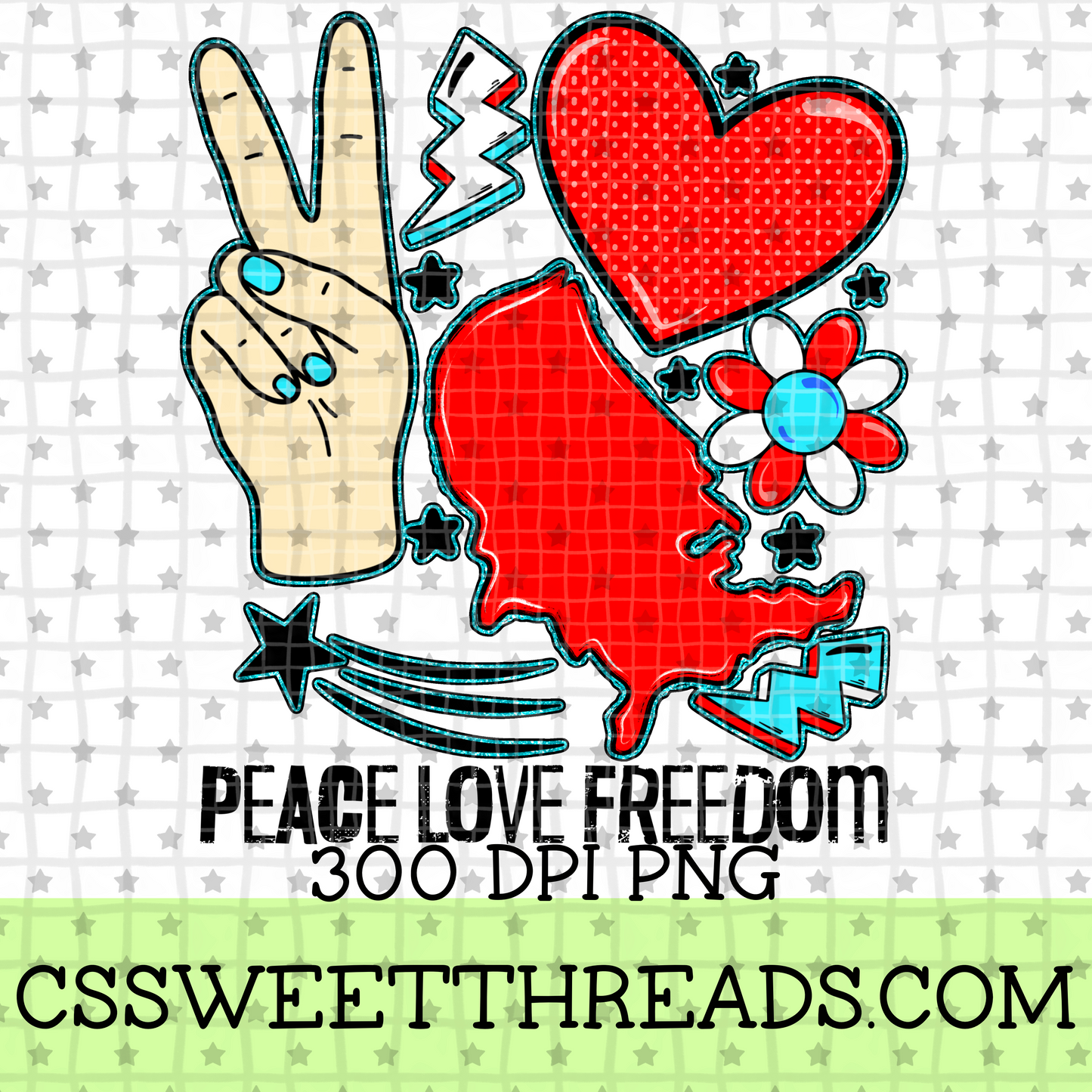 Peace Love Freedom