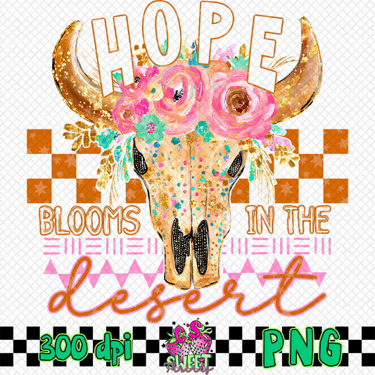 Hope Blooms In The Desert