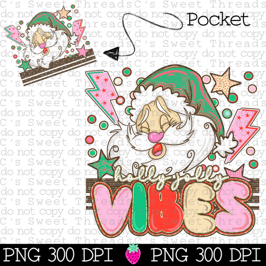 Holly Jolly Mini Vibes With Pocket