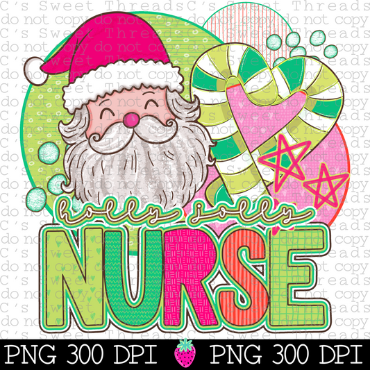 Holly Jolly Nurse