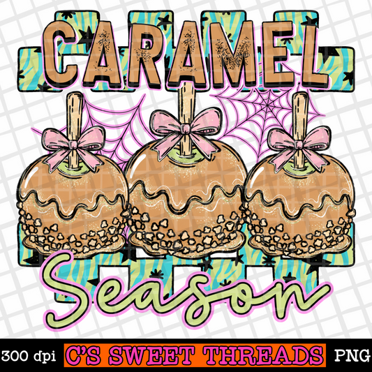 Caramel Season -Digital PNG Design