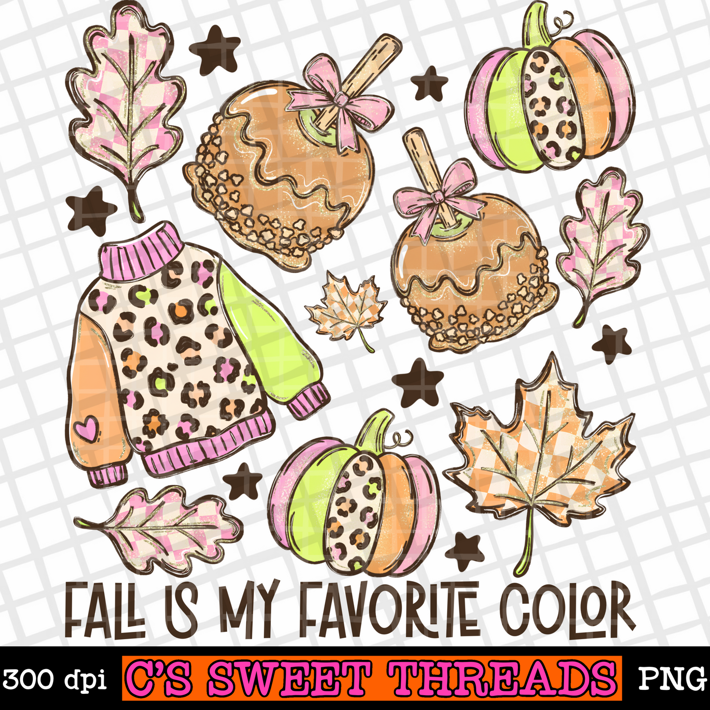 Fall Is My Favorite Color-Digital PNG Design