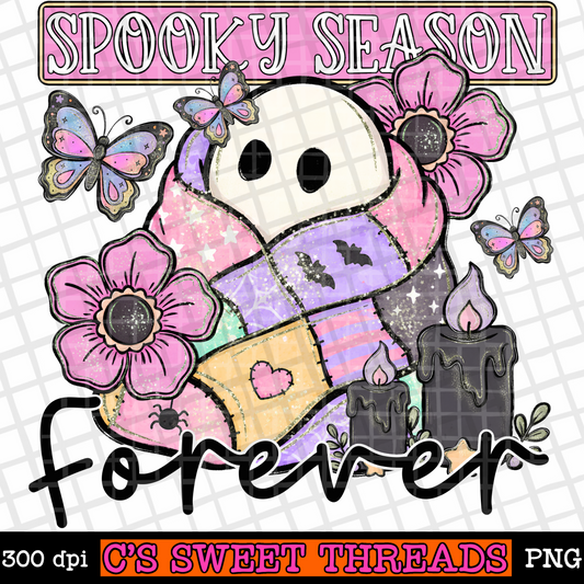 Spooky Season Forever -Digital PNG Design