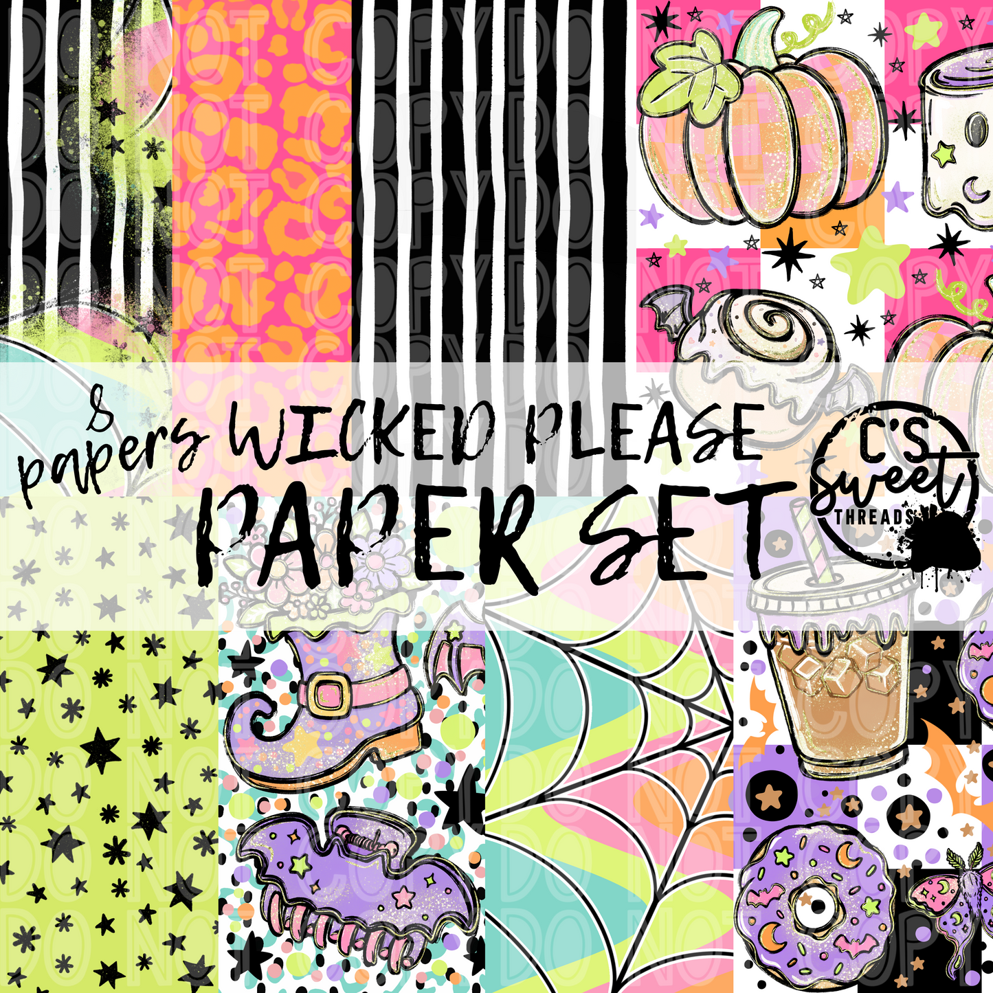 Wicked Please Paper Set