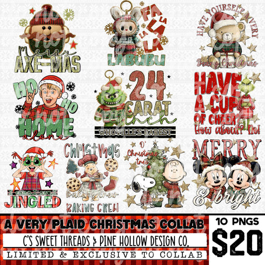 A Very Plaid ChristmasCollab With Pine Hollow Design Co.