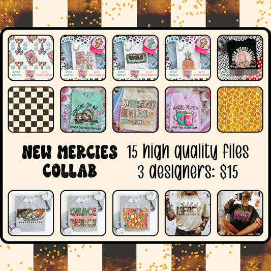 New Mercies Collab with Vehemet Living and Bless This Mess Design co.
