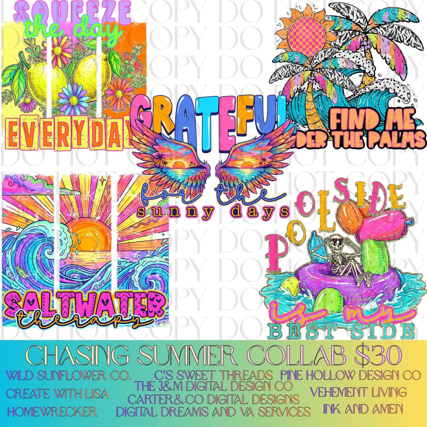 Chasing Summer Collab-Multiple Designers