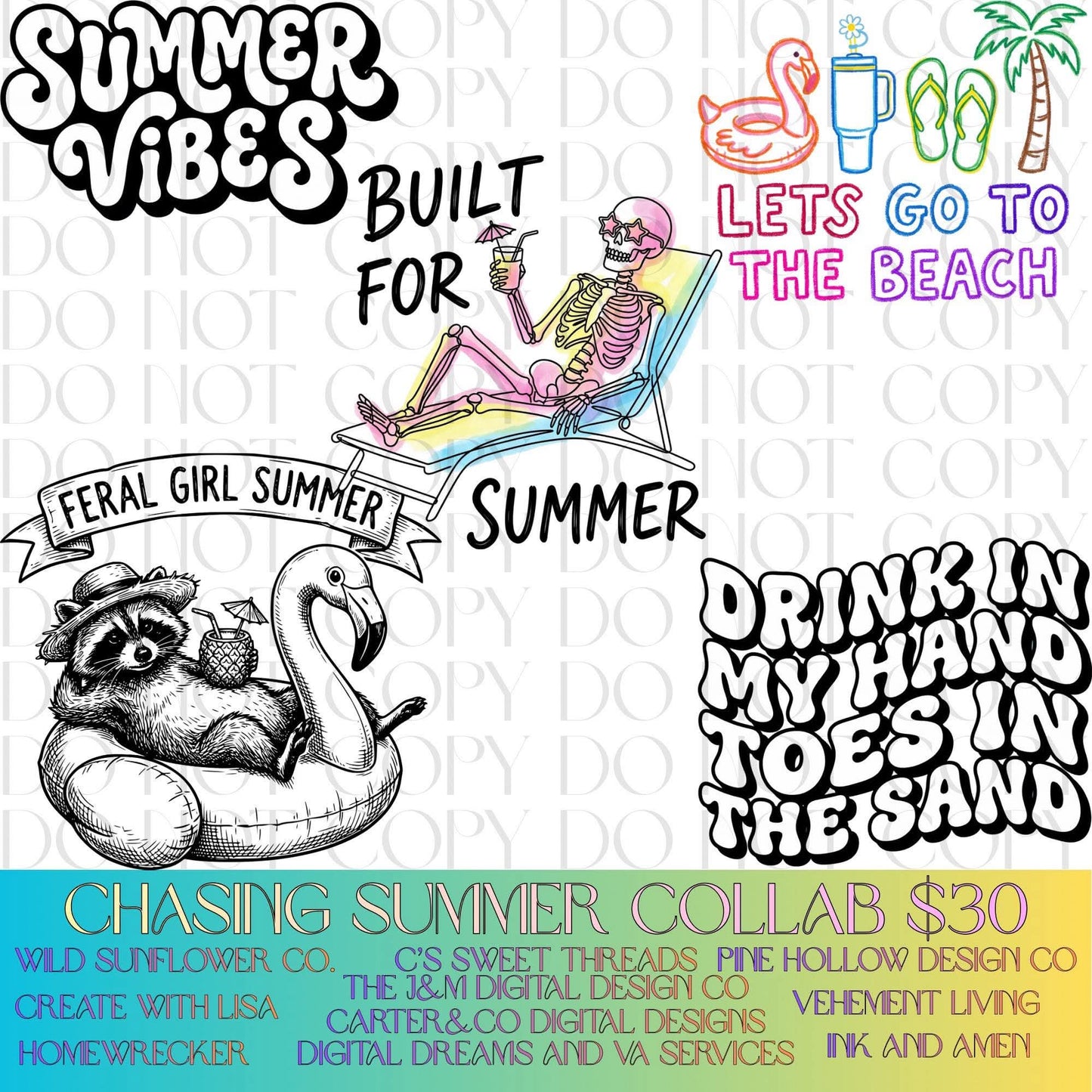 Chasing Summer Collab-Multiple Designers