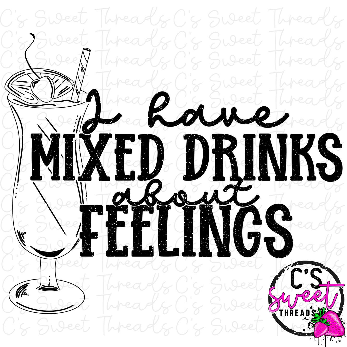 Mixed drinks about feelings