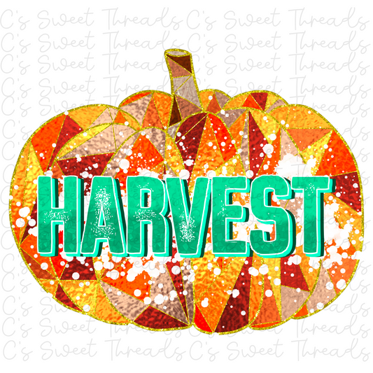 harvest pumpkin