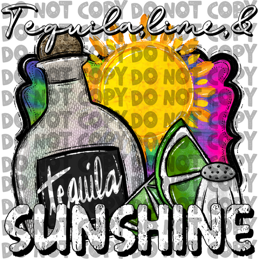Tequila lime & sunshine