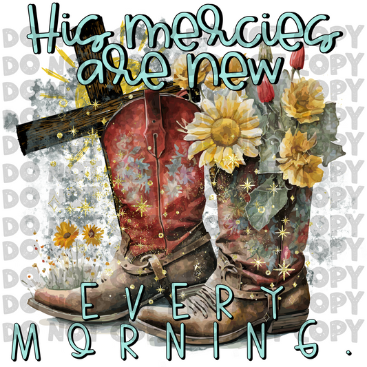 His mercies