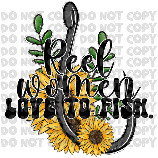 Reel women love to fish