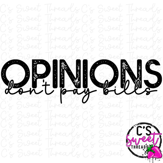 Opinions, digital download