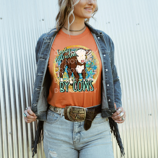 Easily distracted by cows-semi exclusive